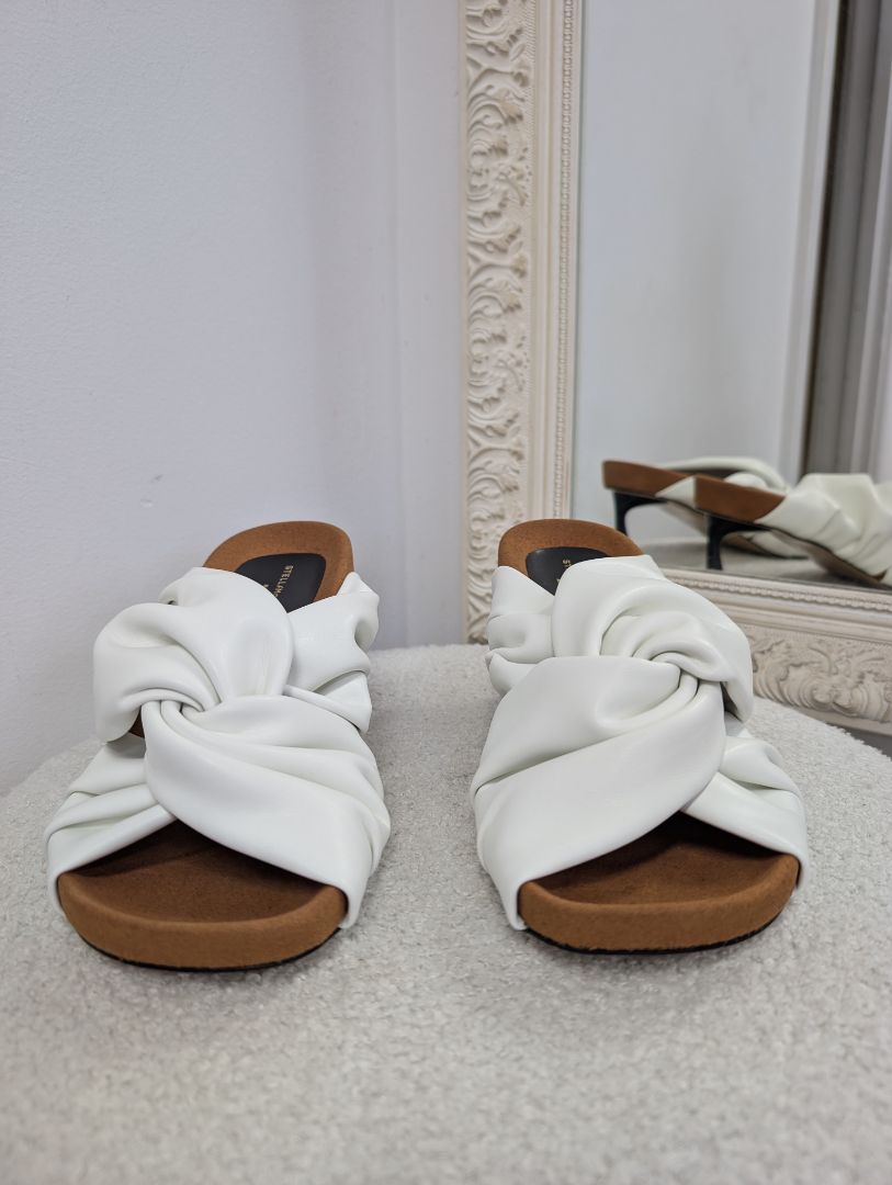 Stella McCartney Terra Twisted Mules. Size 38.