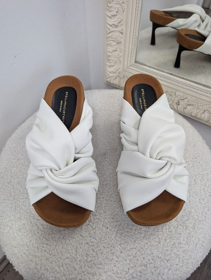 Stella McCartney Terra Twisted Mules. Size 38.