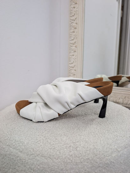 Stella McCartney Terra Twisted Mules. Size 38.