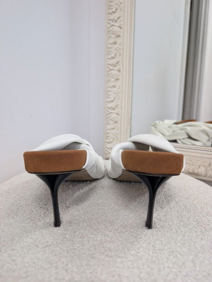 Stella McCartney Terra Twisted Mules. Size 38.
