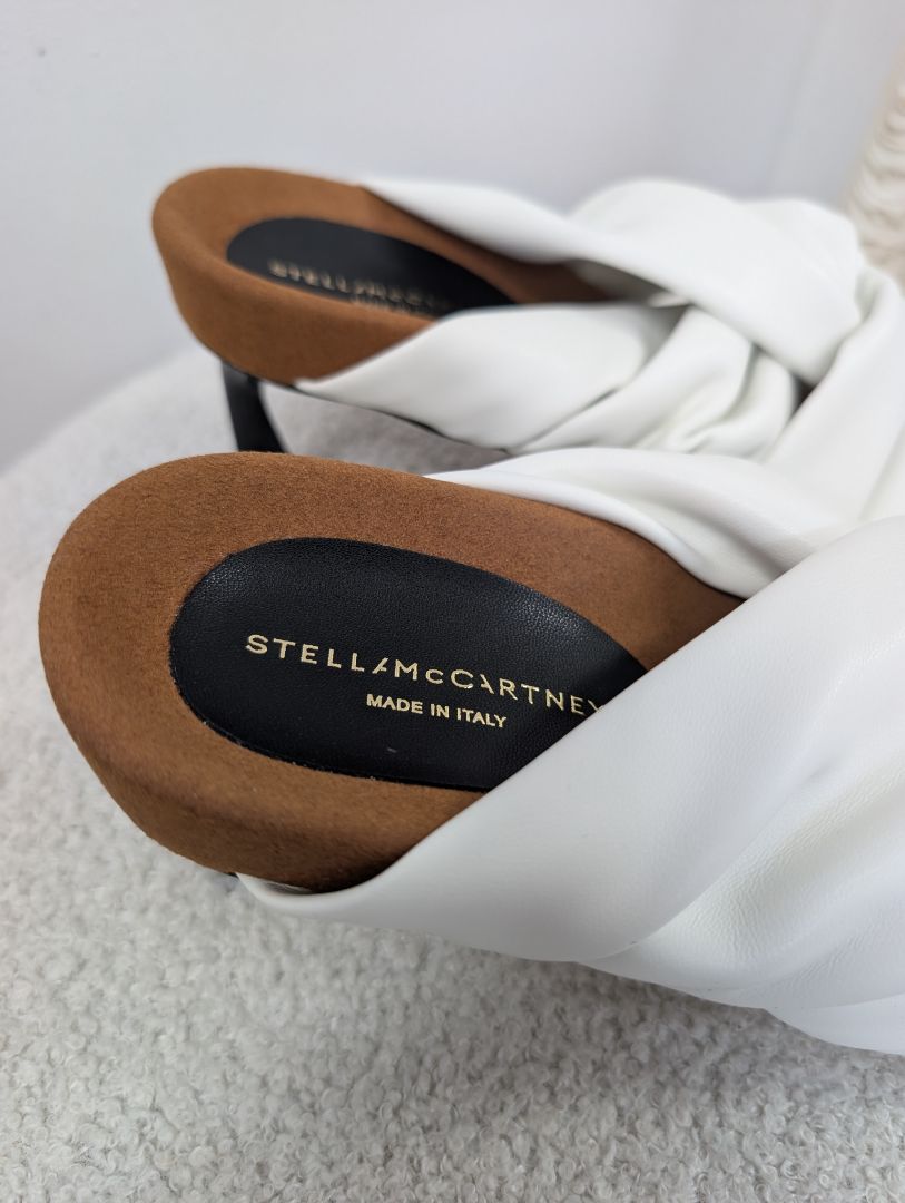 Stella McCartney Terra Twisted Mules. Size 38.