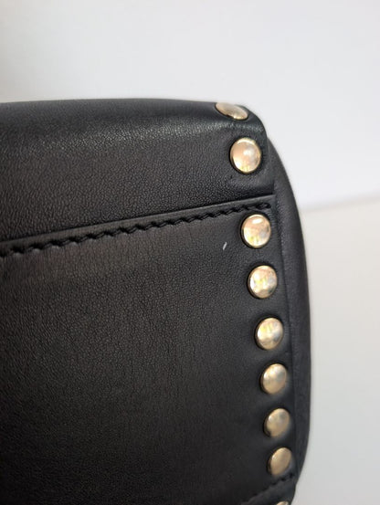 Versace Linea Signature Studded Shopper Tote Bag