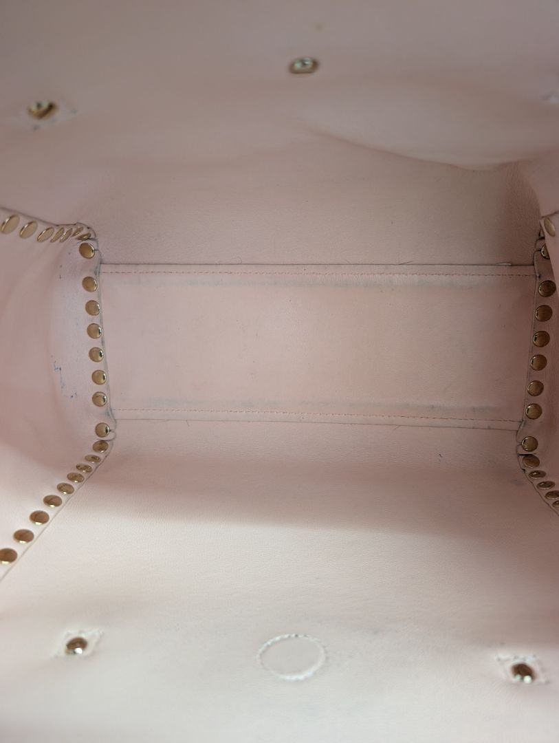 Versace Linea Signature Studded Shopper Tote Bag