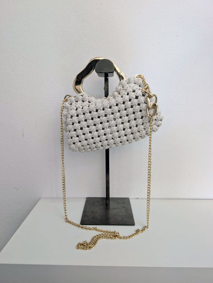 Aje Weave Micro Handbag