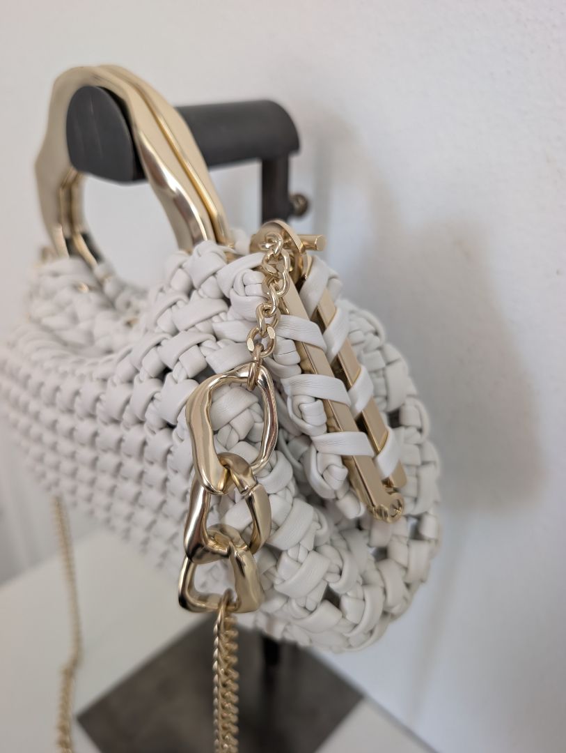 Aje Weave Micro Handbag