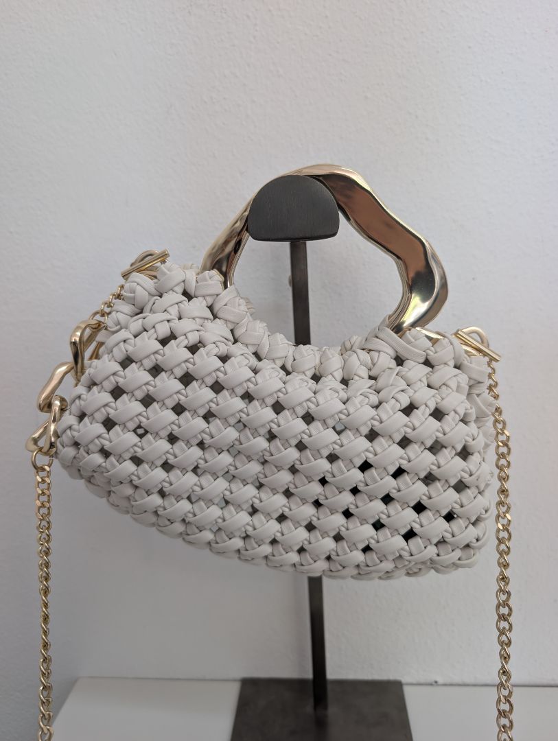 Aje Weave Micro Handbag