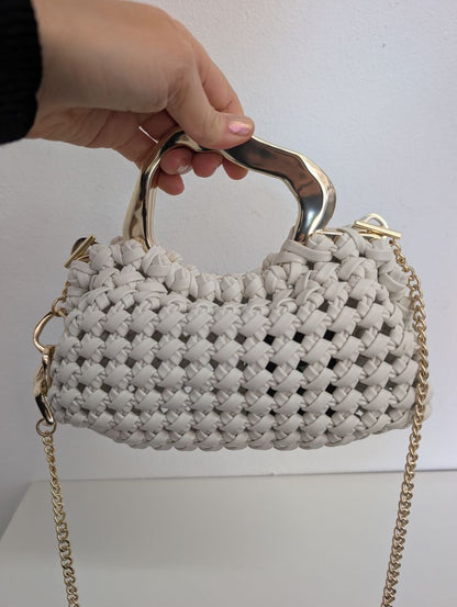 Aje Weave Micro Handbag