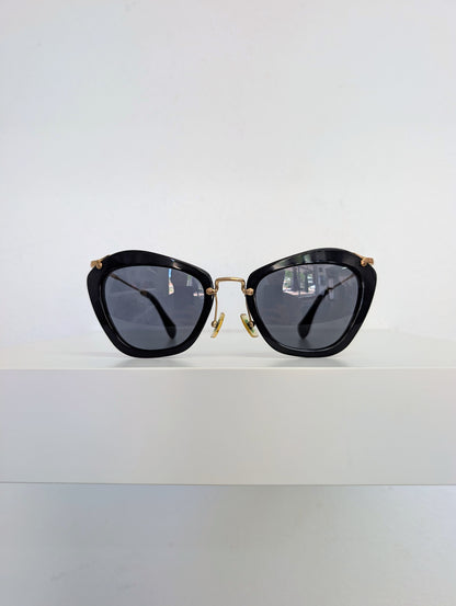 Miu Miu Noir Cat Eye Sunglasses