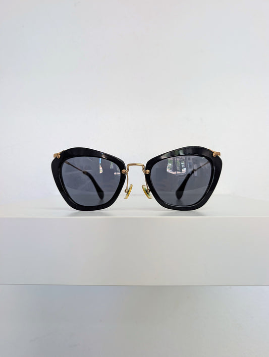 Miu Miu Noir Cat Eye Sunglasses