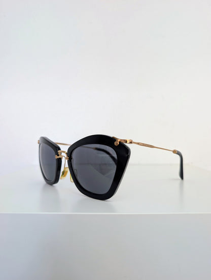 Miu Miu Noir Cat Eye Sunglasses