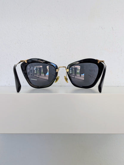 Miu Miu Noir Cat Eye Sunglasses