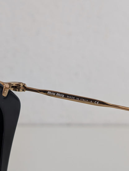 Miu Miu Noir Cat Eye Sunglasses