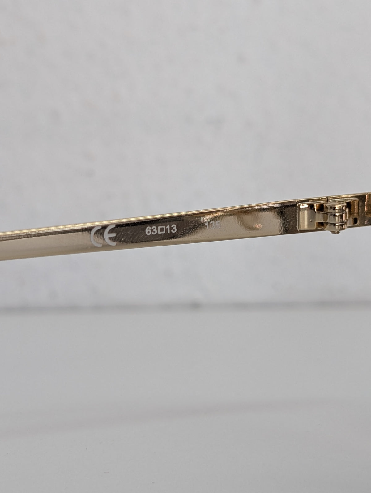 Michael Kors Gold Mirrored Aviator Sunglasses