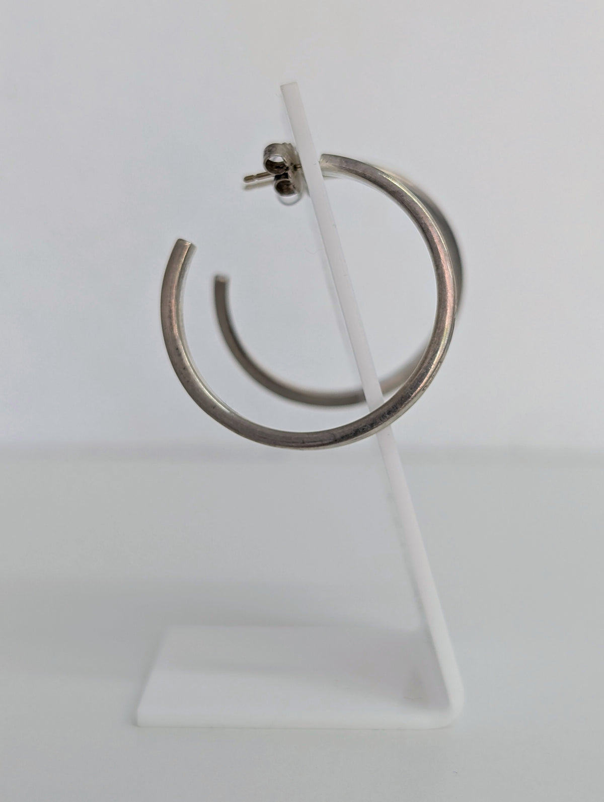 Tiffany & Co. Silver Hoop Earrings