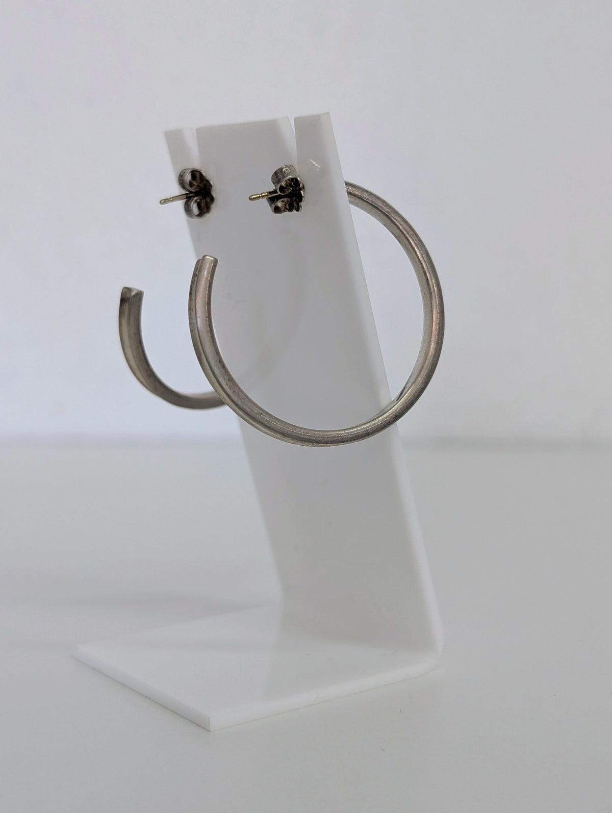 Tiffany & Co. Silver Hoop Earrings