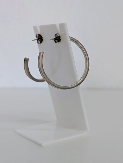 Tiffany & Co. Silver Hoop Earrings