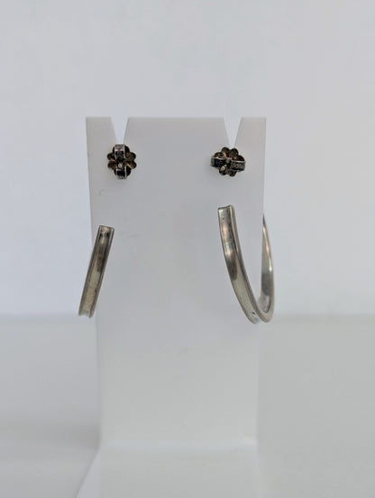 Tiffany & Co. Silver Hoop Earrings