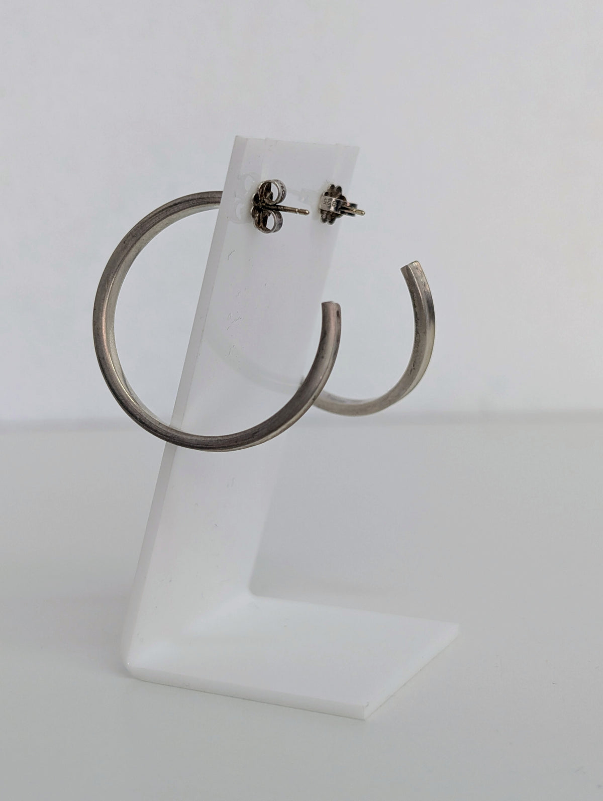 Tiffany & Co. Silver Hoop Earrings