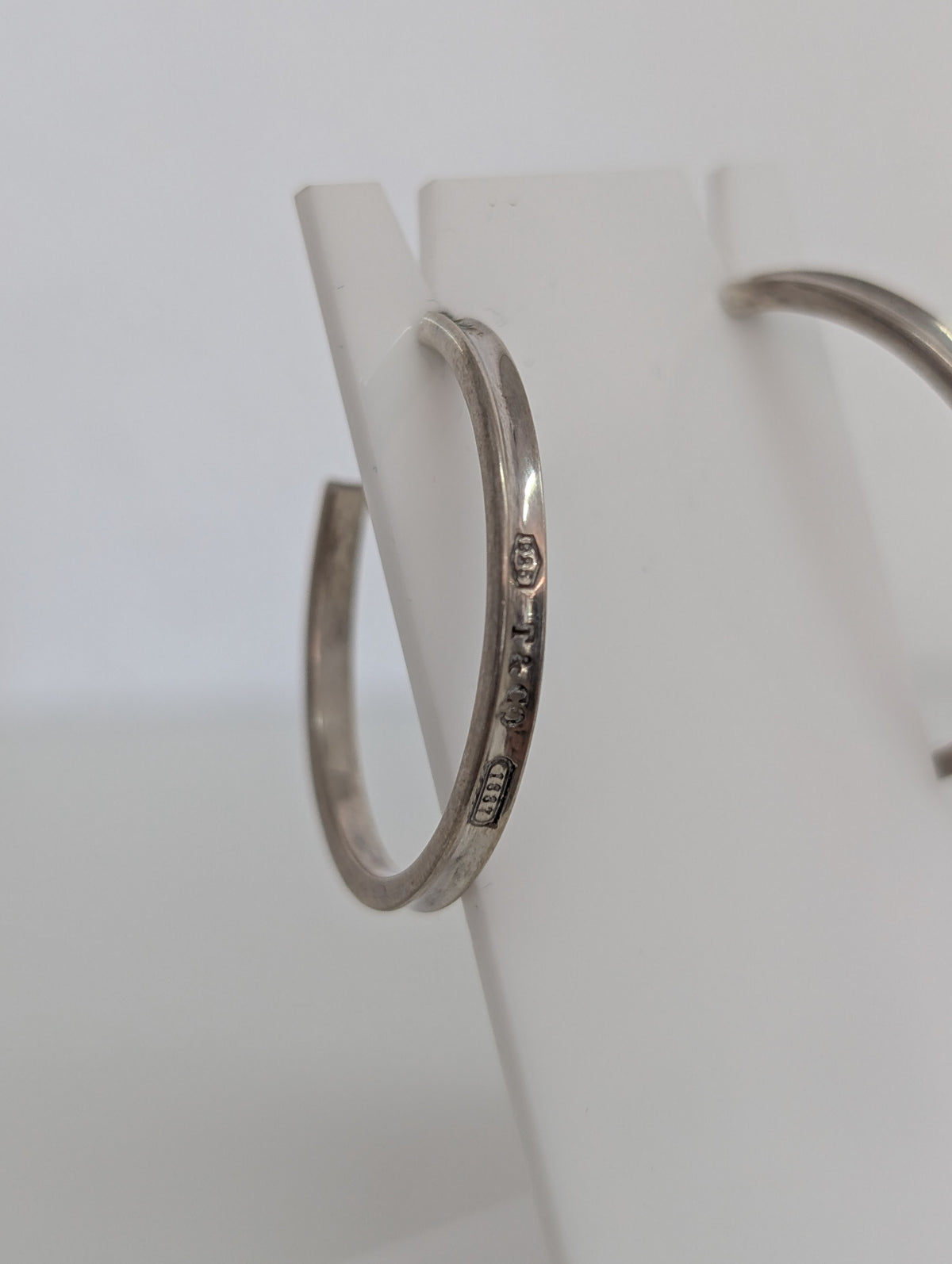 Tiffany & Co. Silver Hoop Earrings