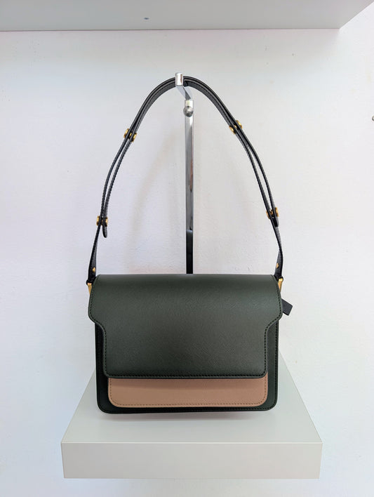 Marni Tri Colour Trunk Bag