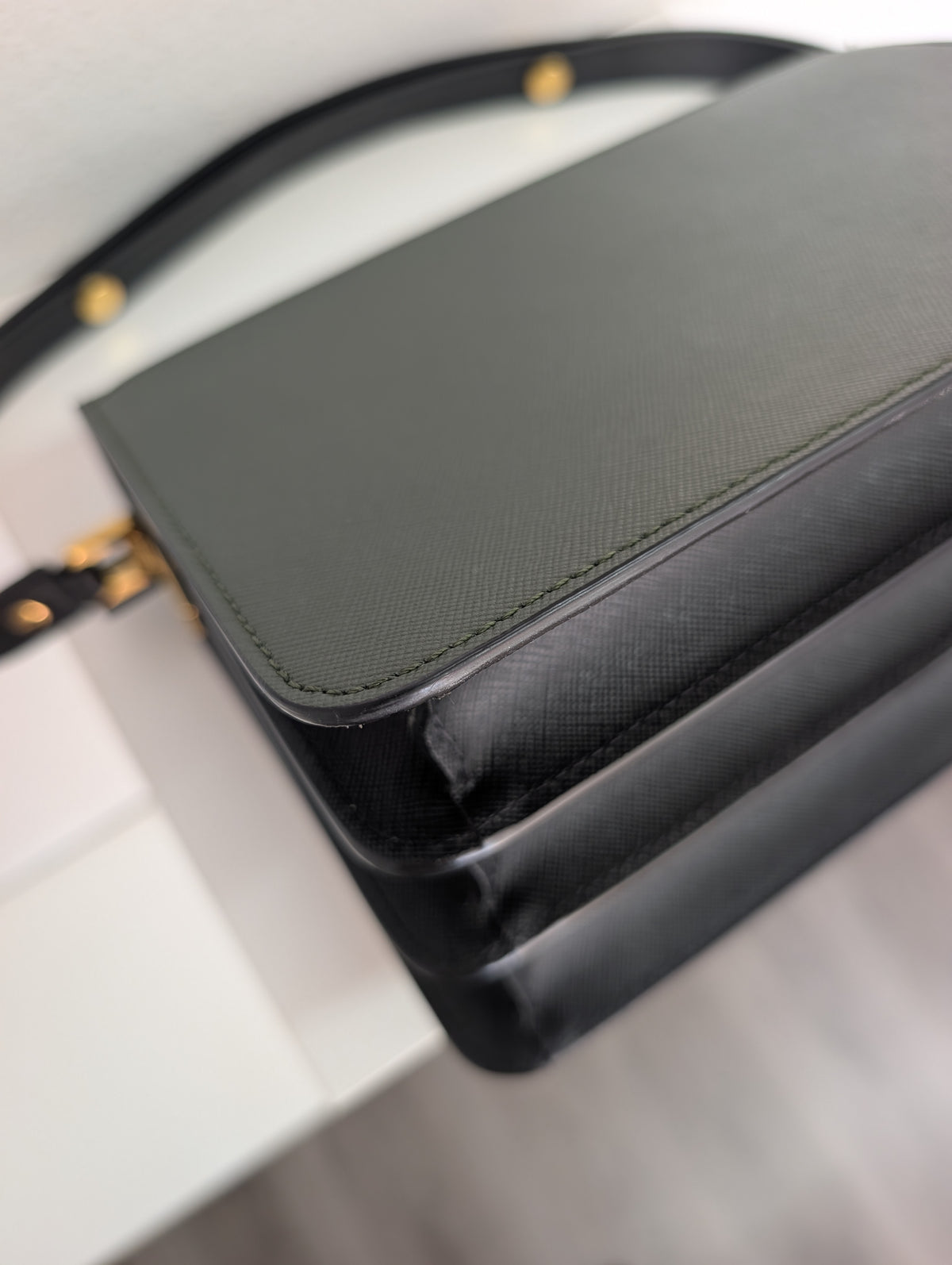 Marni Tri Colour Trunk Bag