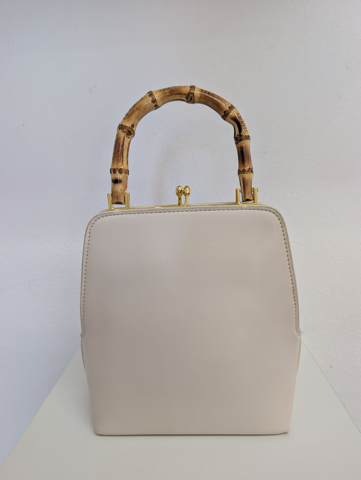 Jil Sander Goji Bamboo Handle Leather Bag