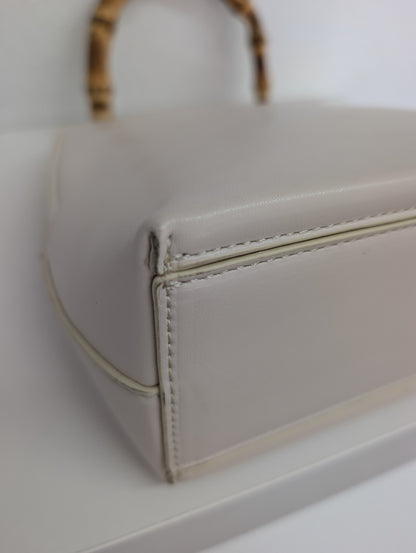 Jil Sander Goji Bamboo Handle Leather Bag