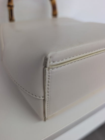 Jil Sander Goji Bamboo Handle Leather Bag