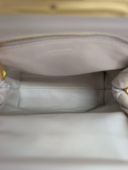 Jil Sander Goji Bamboo Handle Leather Bag