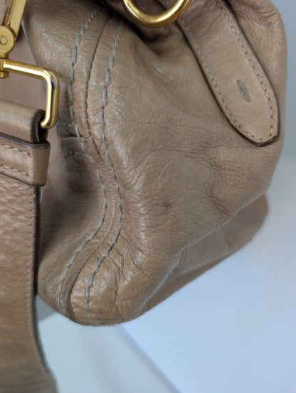 Prada Vitello Shine Satchel Bag