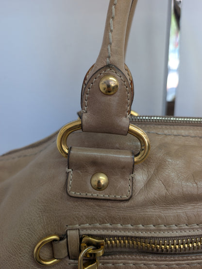 Prada Vitello Shine Satchel Bag