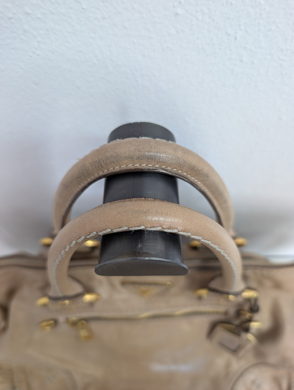 Prada Vitello Shine Satchel Bag