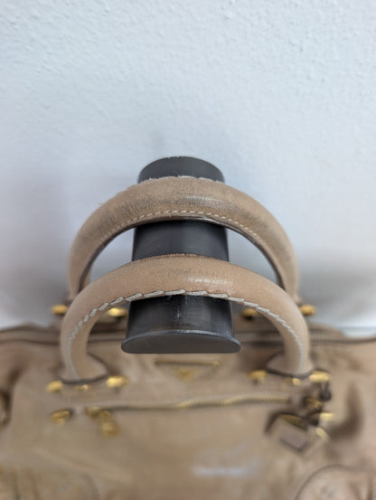 Prada Vitello Shine Satchel Bag
