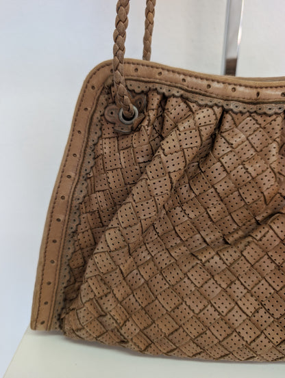Bottega Veneta Vintage Weave Shoulder Bag