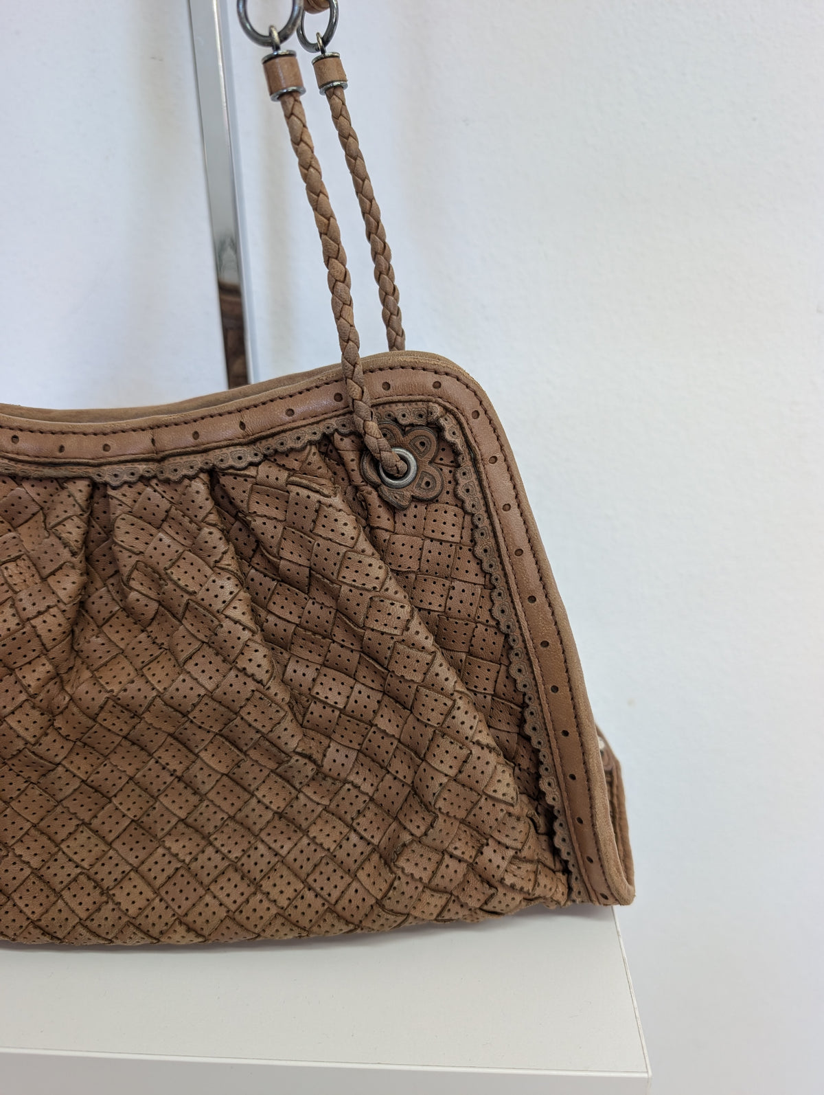 Bottega Veneta Vintage Weave Shoulder Bag