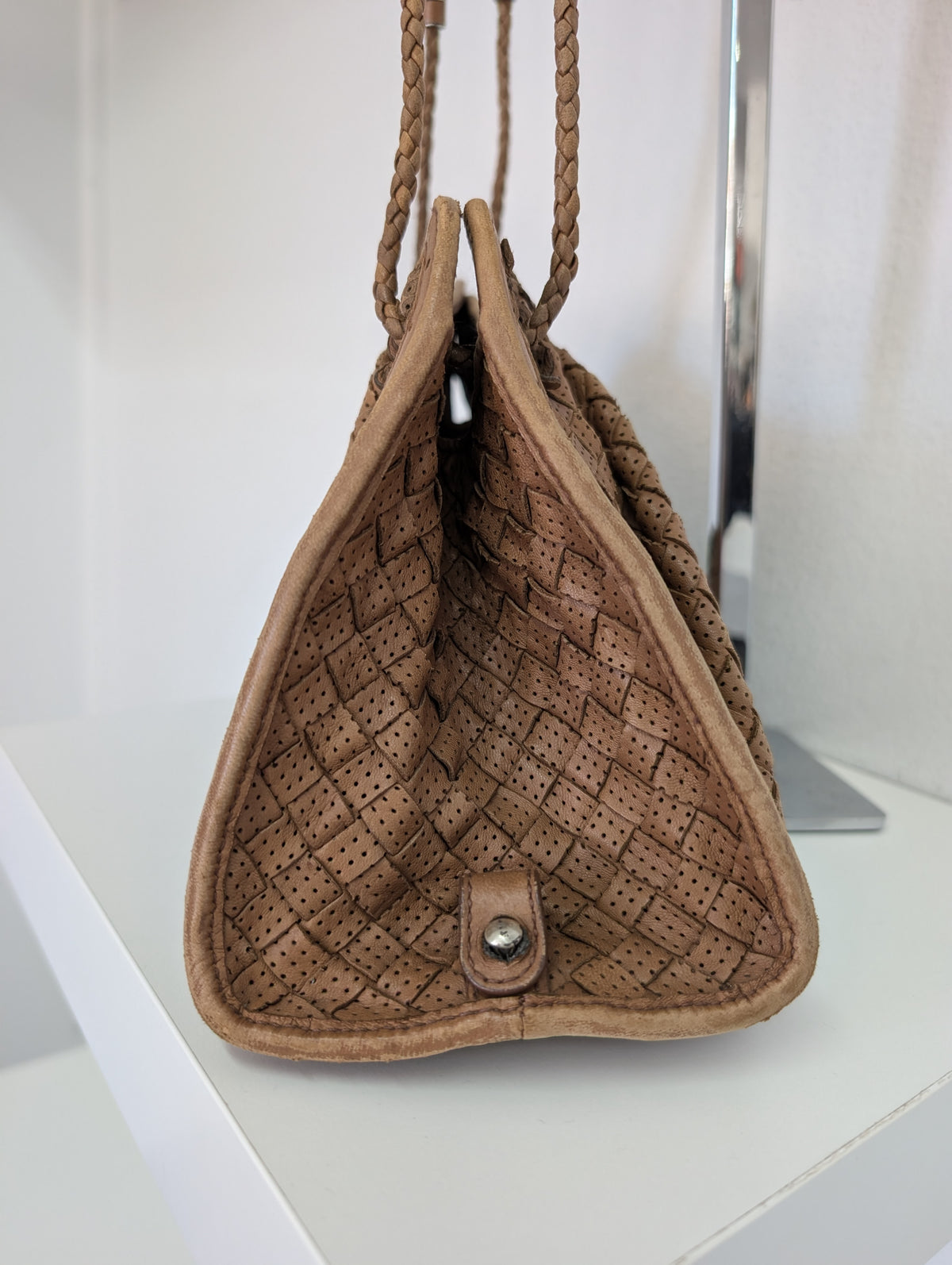 Bottega Veneta Vintage Weave Shoulder Bag