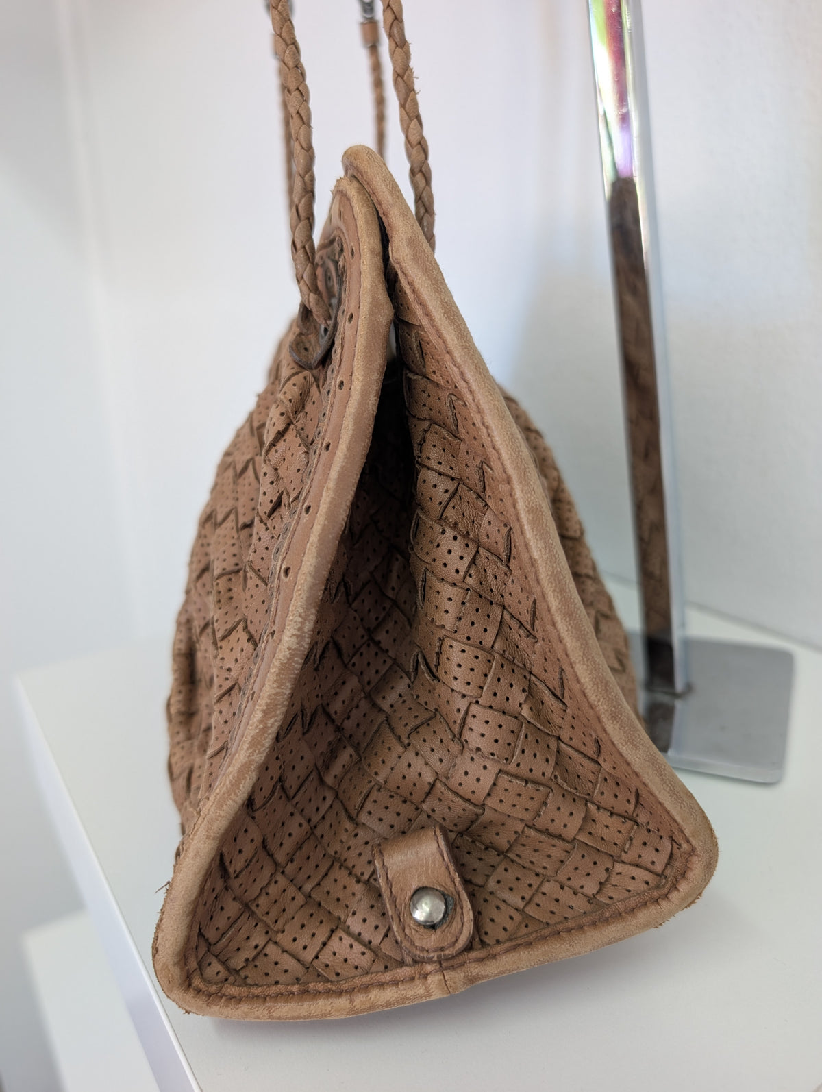 Bottega Veneta Vintage Weave Shoulder Bag