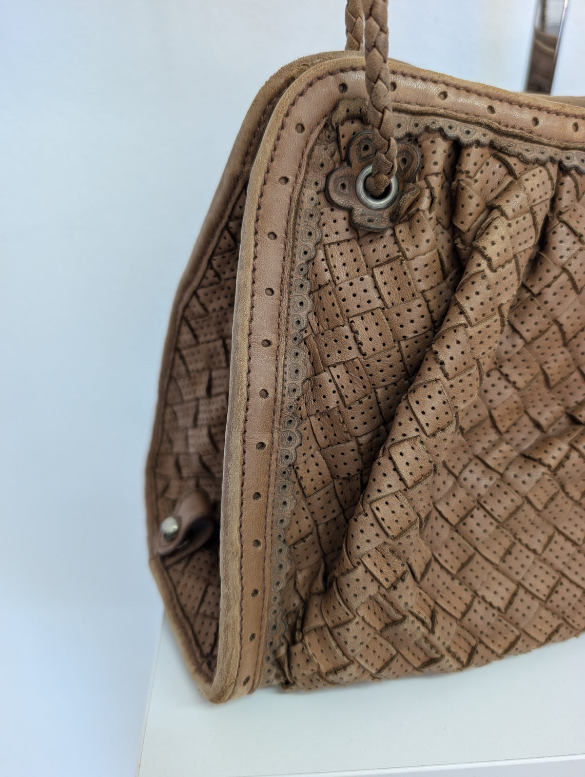 Bottega Veneta Vintage Weave Shoulder Bag