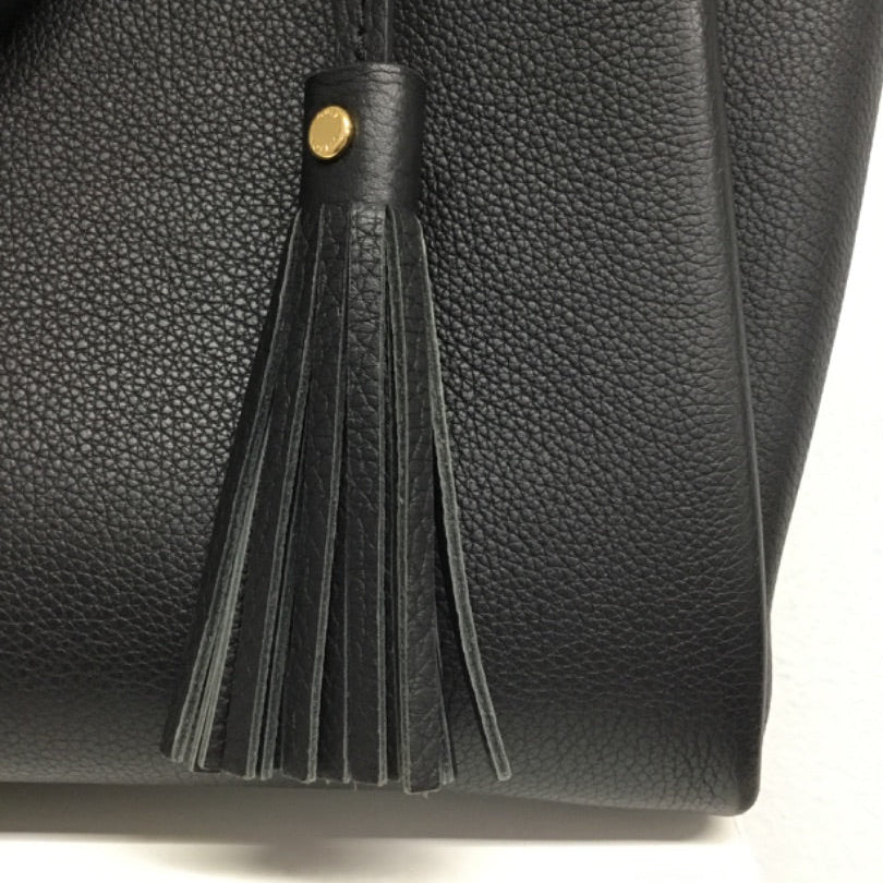 Louis Vuitton Lockmeto Black Leather Bag